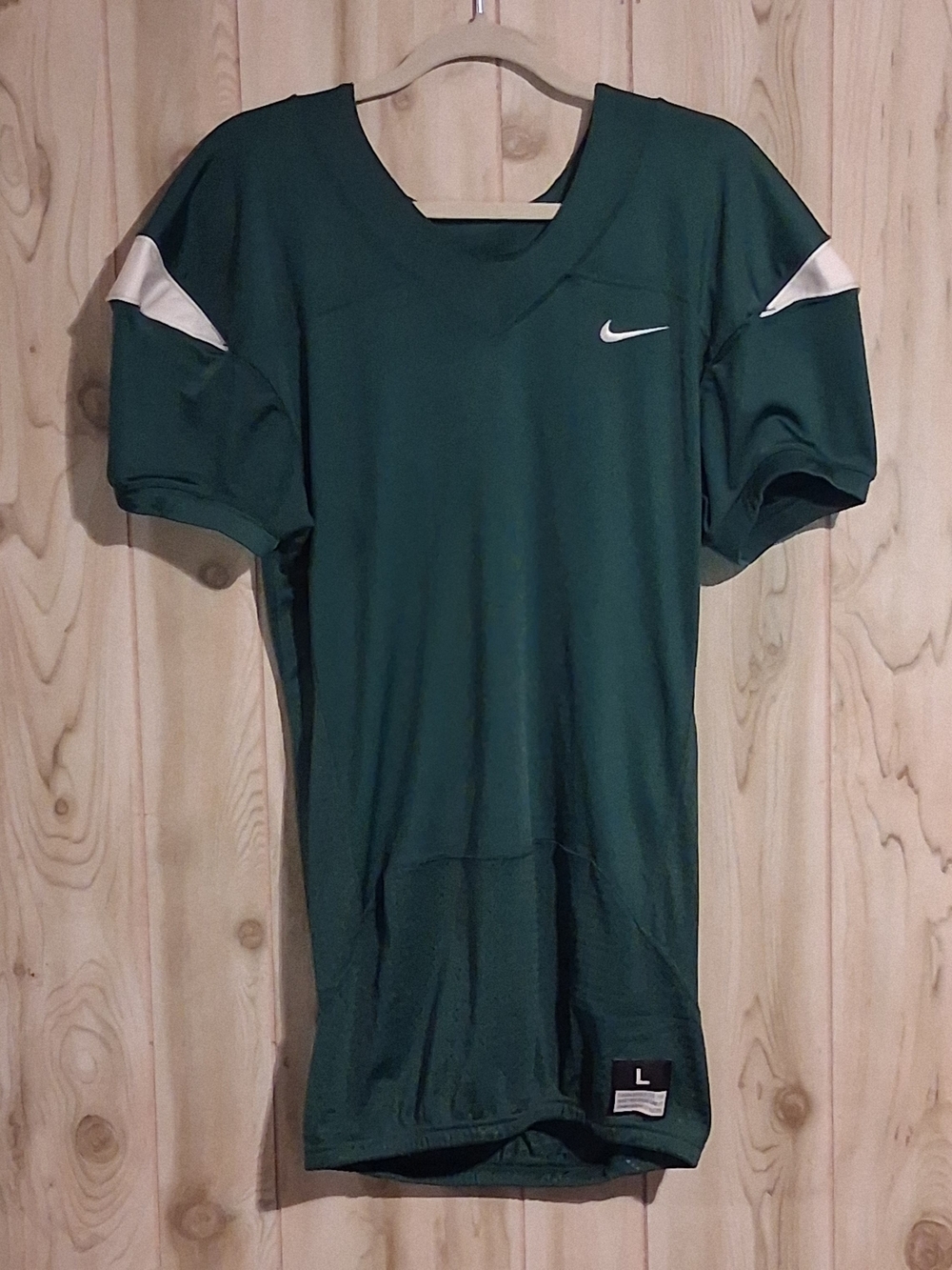 Nike Football Vapor Pro Training Green/White Jersey Men’s Size L